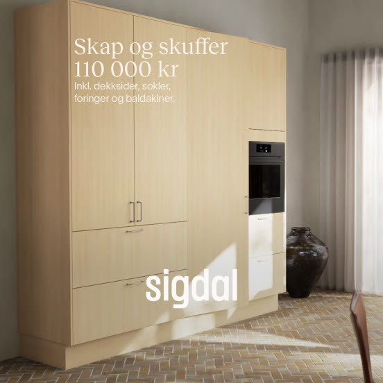 Carousel slide 3: cabinets and drawers, 110 000 kr